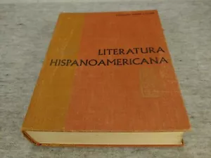 RARE 1966 HARDCOVER Literatura Hispanoamericana by Anderson Imbert/Florit 1966 - Picture 1 of 18