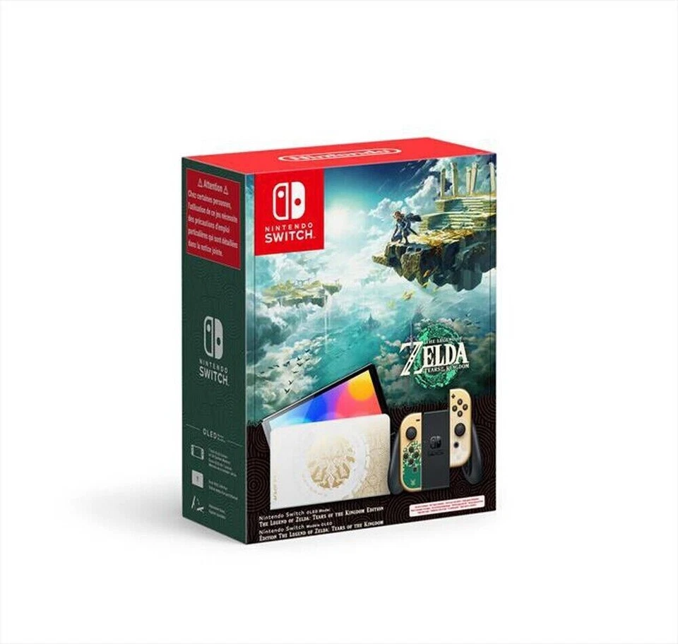 Nintendo Switch (OLED Model) HEG-001 Edizione The Legend of Zelda: Tears of the Kingdom 64GB Console
