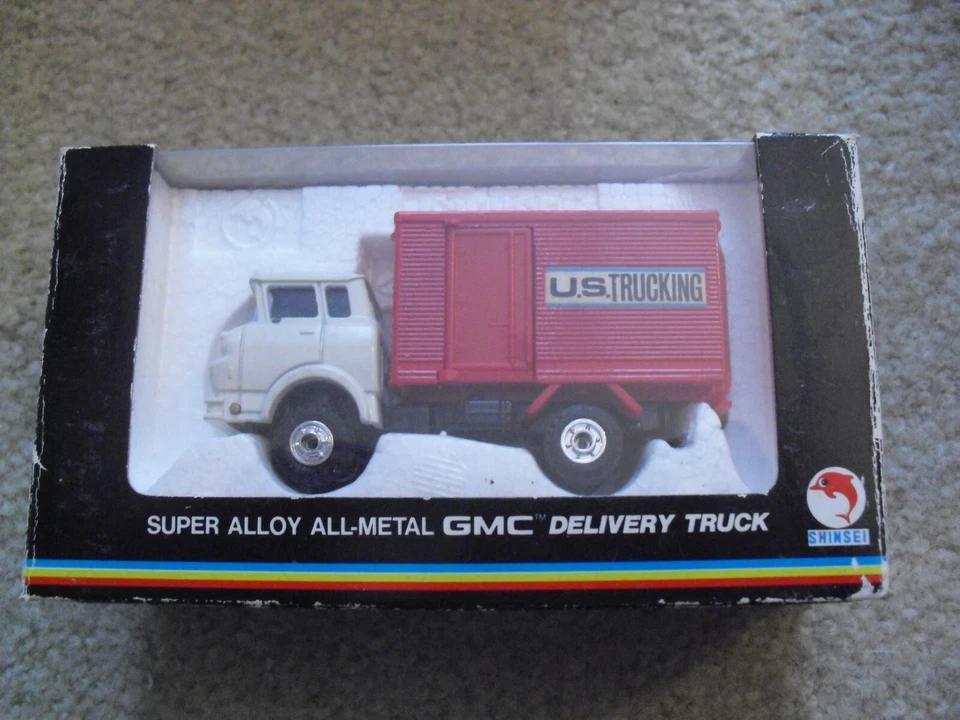 Vintage Shinsei Japan Diecast GMC Delivery Truck 4219 1:60 Scale in Box - Image 1 of 1