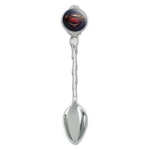 Cuchara Demitasse coleccionable novedad logotipo Superman película de la Liga de la Justicia - Imagen 1 de 4