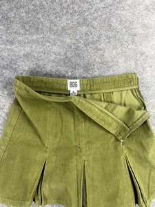 BDG Urban Outfitters Women's Medium Green Corduroy Pleat Skirt W37 - Picture 1 of 9