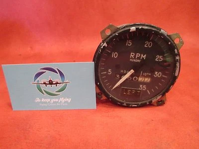 Velocímetro Sabreliner NA-265-80 RPM Hundred PN IU320-002-19 Foto 1 de 4