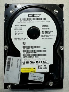 WD 381648-001 WD800JD-60LSA0 80GB 7.2K RPM Cache 8MB 1.5 Gb/s SATA HDD - Picture 1 of 5