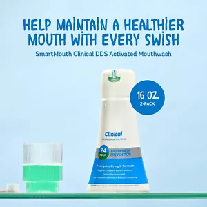 Adult Mouthwash for Fresh Breath - Clinical Strength Mouthwash for Gum Health - Picture 1 of 6