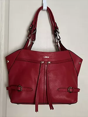 Bolso Nikki de cuero LODIS Samba - rojo nuevo sin etiquetas Foto 1 de 4