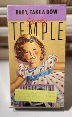 CBS-Fox Studios Shirley Temple Baby Take a Bow 1989 VHS Movie New Sealed Foto 1 de 2