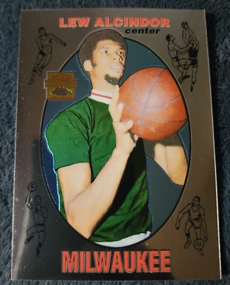 Lew Alcindor Карим Абдул Джаббар 2002 Topps Chrome переиздание дебютанта - Изображение 1 из 2