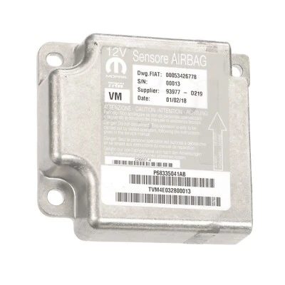 68335041AB MOPAR AIR BAG CONTROL MODULE FOR RAM PROMASTER 1500 2500 3500 15-18 - Image 1 of 2