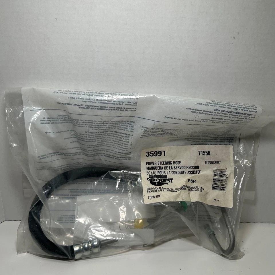 CARQUEST 35991 - Manguera de presión de dirección asistida para Ford V8 7,5 L Foto 1 de 1
