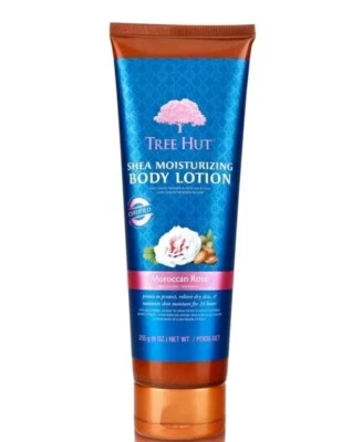 Nueva loción corporal hidratante de karité Tree Hut MOROCCAN ROSE 9 OZ  Foto 1 de 2