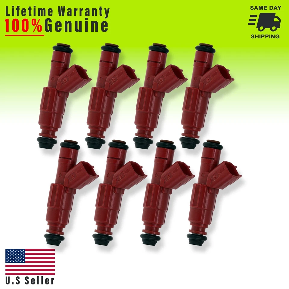 Inyectores de combustible genuinos X8 coincidentes con flujo para camioneta Dodge Ram 2500: 2000-2003 5,9 l Foto 1 de 1