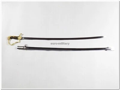 Ejército Prusiano Desfile Histórico M1715 Espada Sable Oro Cabeza de León - Repro Nuevo Foto 1 de 4