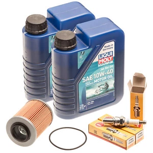 Oil Change Service Kit w/ Filter & NGK Plugs for SeaDoo Spark All Models 09 & Up - Picture 1 of 1