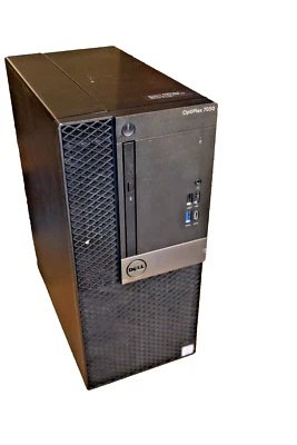 Dell OptiPlex 7050 Intel Quad Core i7-7700 3.6GHz 240GB SSD 16GB RAM Windows 11 - Image 1 of 4