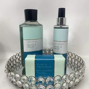 Bath & Body Works Aloe & Palm 3 pcs Bundle - Shower Gel, Cologne Mist & Soap. - Picture 1 of 4