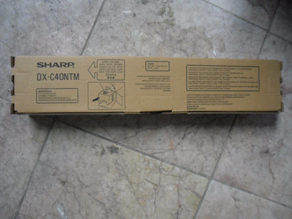 Genuine Sharp DX-C310FX DX-C311FX DX-C400FX DX-C401FX Magenta Toner DX-C40NTM - Image 1 of 1