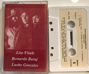 Lito Vitale : Bernardo Baraj : Lucho Gonzalez (Cassette Tape 1985 Ciclo 3 ) *VG* - Picture 1 of 2