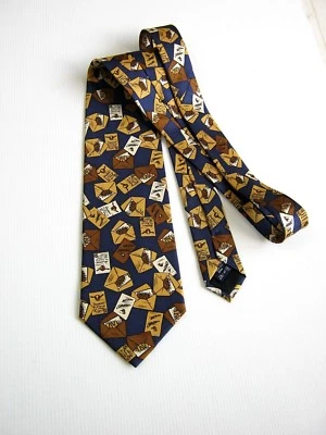 LES COPAINS 巴黎全新 100% 真丝丝绸原版意大利制造 — 第 1/4 张图片