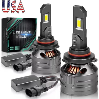 150W CANBUS 9005 LED Headlight Super Bright Bulb Kit White 50000LM High/Low Beam - Image 1 of 4