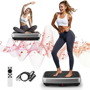 Vibration Plate Exercise Machine, Lymphatic Drainage, Weight Loss, Body Workout - Picture 1 of 8