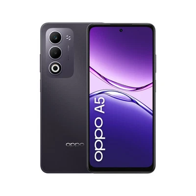 Cellulare Smartphone OPPO A5 4G 6,67" 6+128GB Midnight Purple NERO - Immagine 1 di 4