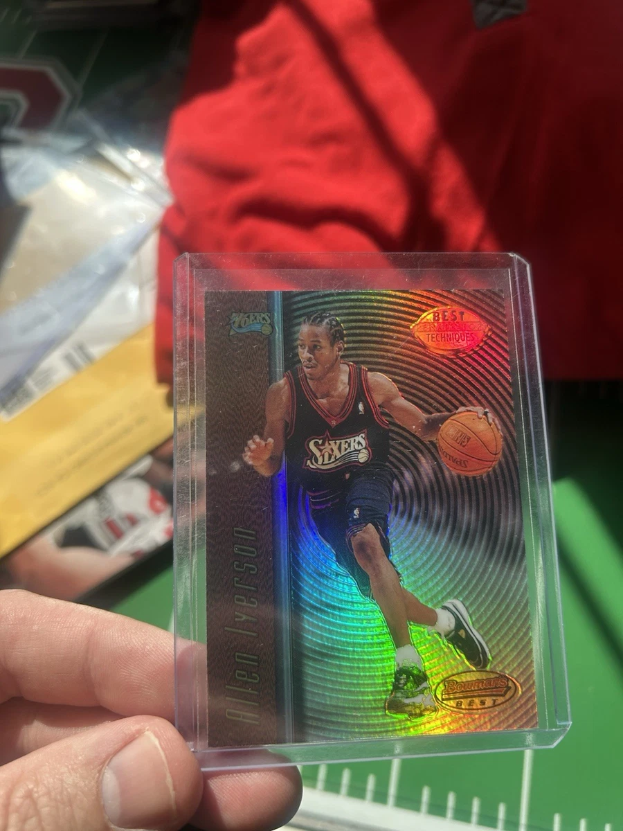 Bowman Allen Iverson Basketball Sports Trading Cards & Accessories