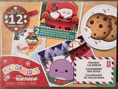 Micromallows By Squishmallows Holiday Calendar 12 Days 2025 Aldi Exclusive - Image 1 of 2
