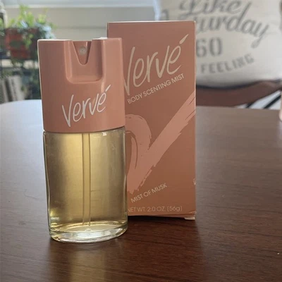 Niebla perfumada corporal Verve Mist of Musk de colección 2 fl oz Prince Matchabelli nueva en caja Foto 1 de 4