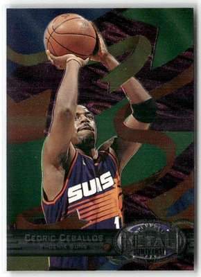 Metal Universe Cedric Ceballos Phoenix Suns #16 1997-98 Foto 1 de 3