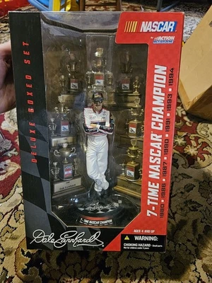 Dale EARNHARDT deluxe Boxed Set 7 Time Nascar Champion Action McFarlane NASCAR! - Imagem 1 de 3