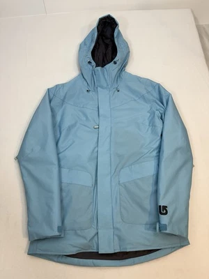 Chaqueta Burton Mujer Pequeña Azul Paseo Seco Snowboard Esquí Con Capucha Exterior Ventilada Foto 1 de 4