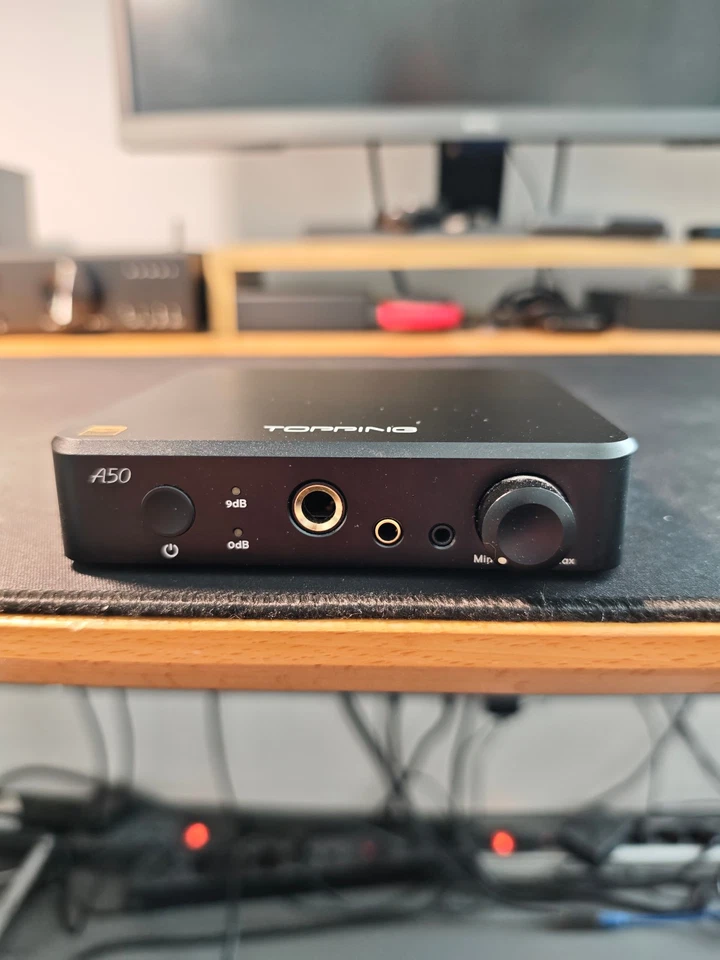 Topping A50 Headphone Amplifier - Schwarz - Mit Originalverpackung - Bild 1 von 4
