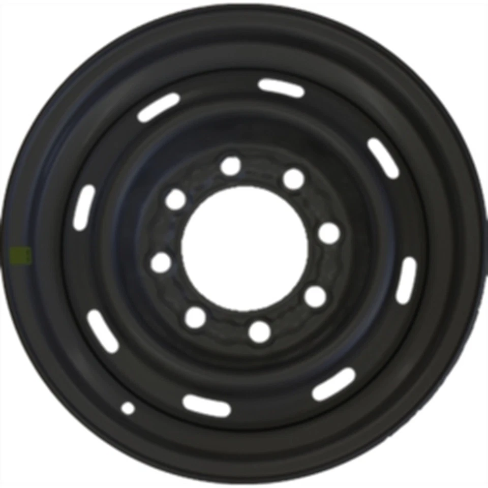 16x6.5" OEM Black Steel Wheel Rim for 1998-2003 Dodge Ram 2500 3500 8 Lug - Image 1 of 1