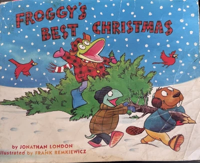$1 Book Sale - Froggy's Best Christmas by Jonathan London (softcover) - Image 1 of 2