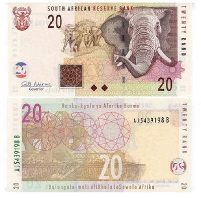 South Africa 20 Rand 2009 P 129 b New UNC Banknote - Image 1 of 2