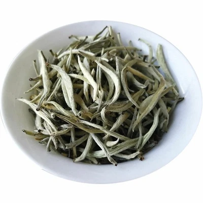 250 g Premium Aguja de Plata Té Blanco Bai hao Yin zhen Puntas Chinas Té Suelto Foto 1 de 4