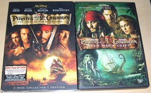 Pirates of the Caribbean: The Curse of the Black Pearl / Dead Man's Chest (DVD) - Imagen 1 de 1