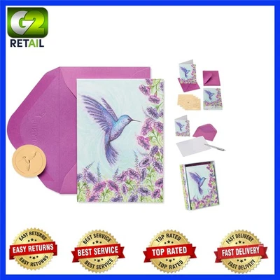 Versátil conjunto de 14 tarjetas y sobres de colibrí brillante para todas las ocasiones Foto 1 de 4