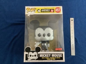 Funko Pop! Vinyl Jumbo 10 Zoll: Disney - Mickey Mouse - (schwarz und weiß) - Zielscheibe - Bild 1 von 10