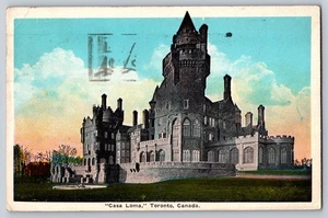 1924 Casa Loma Toronto Postcard – Valentine-Black Co. – Mailed to PA with Messag - Picture 1 of 2