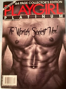 PLAYGIRL "PLATINUM" MAGAZINE, 164-Page Collector's Edition, Holiday 2014, #70 - Picture 1 of 20
