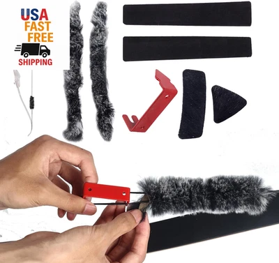 Bow String Silencers Kit for Recurve or Longbow with Fur Arrow Rest and Limb Str - Image 1 of 4