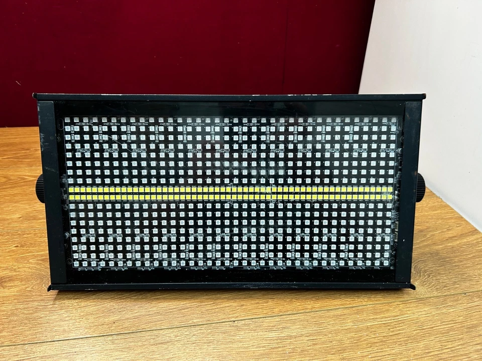 DMX Controlled LED Strobe Light Power Con Connector Tested And Working  - Image 1 of 4