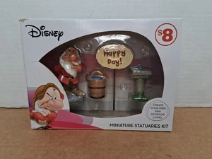 Estatuarias en miniatura de Disney - Juego de jardín gruñón de los siete enanitos - Imagen 1 de 12