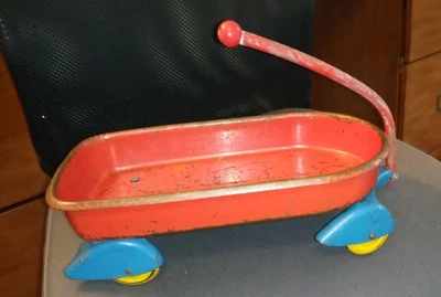 Vagón Streamline Wyandotte 12" acero prensado original-1928 Foto 1 de 4