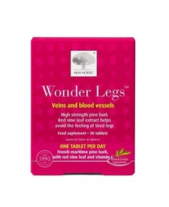 New Nordic Wonder Legs Helps avoid feeling of tired legs 30 Tablets - Picture 1 of 1