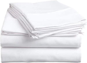Extra Deep Pocket Queen Size Sheets - 22 Inch Extra Deep Pocket Fitted Sheet - 4 - Picture 1 of 8