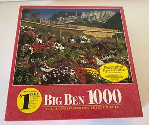 Vintage Big Ben 1000 Piece Jigsaw Puzzle - 04962-45 - Holy Cross Mountain - Picture 1 of 8