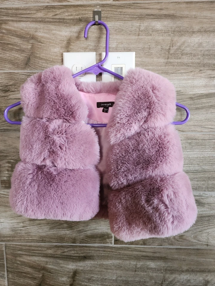 Chaleco acolchado de piel sintética IMOGA para niña talla 4 Foto 1 de 4