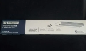 White Acrylic Diffuser 21.25-in Hardwired Under Cabinet Incandescent Light Bar - Picture 1 of 6